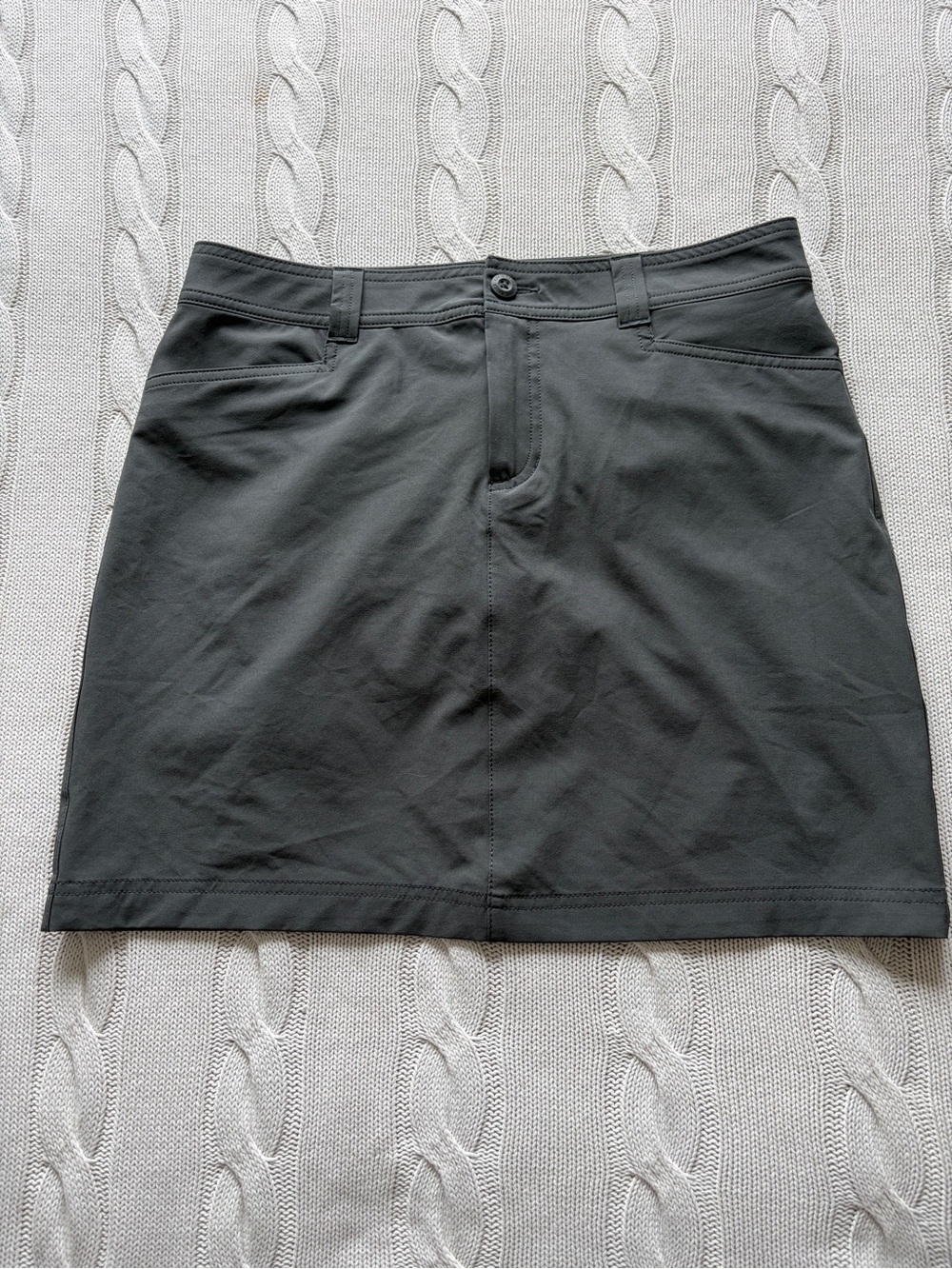 Eddie Bauer Charcoal Skirt